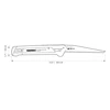 TOUGHBUILT TB-H4S5-23FU Folding Jab Saw With 4 Blades  Plastic Multi Metal Wood Reciprocating Saw Storage Case Hand Tool 4