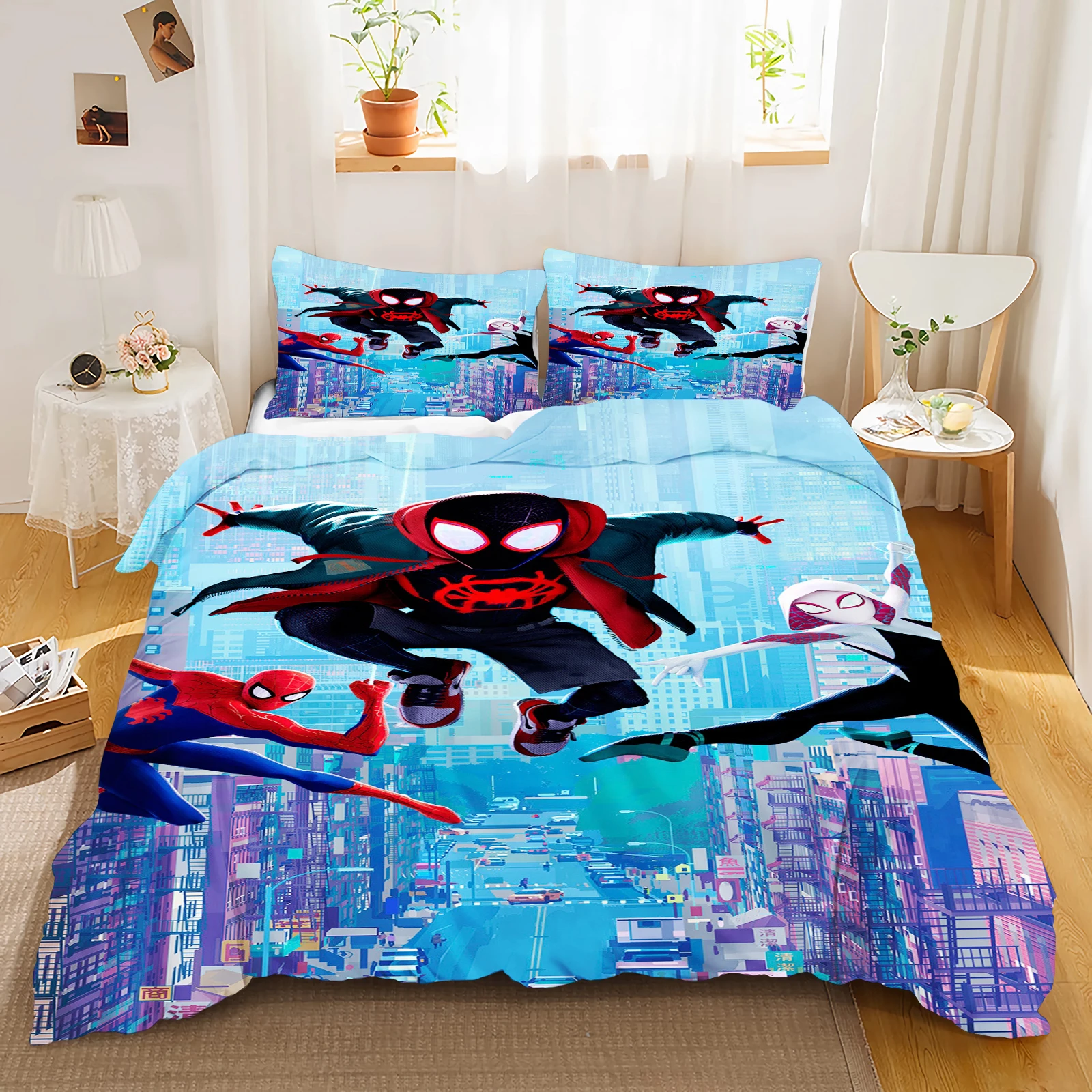 Housse de Couette Spidey et ses Amis, Parure de Lit – Image 2