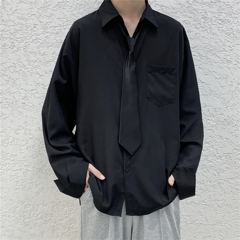 

Men's Classic Long Sleeve Solid Dress Shirt Without Pocket Comfortable Soft Pure Cotton Regular Fit Easy Care Shirts B231