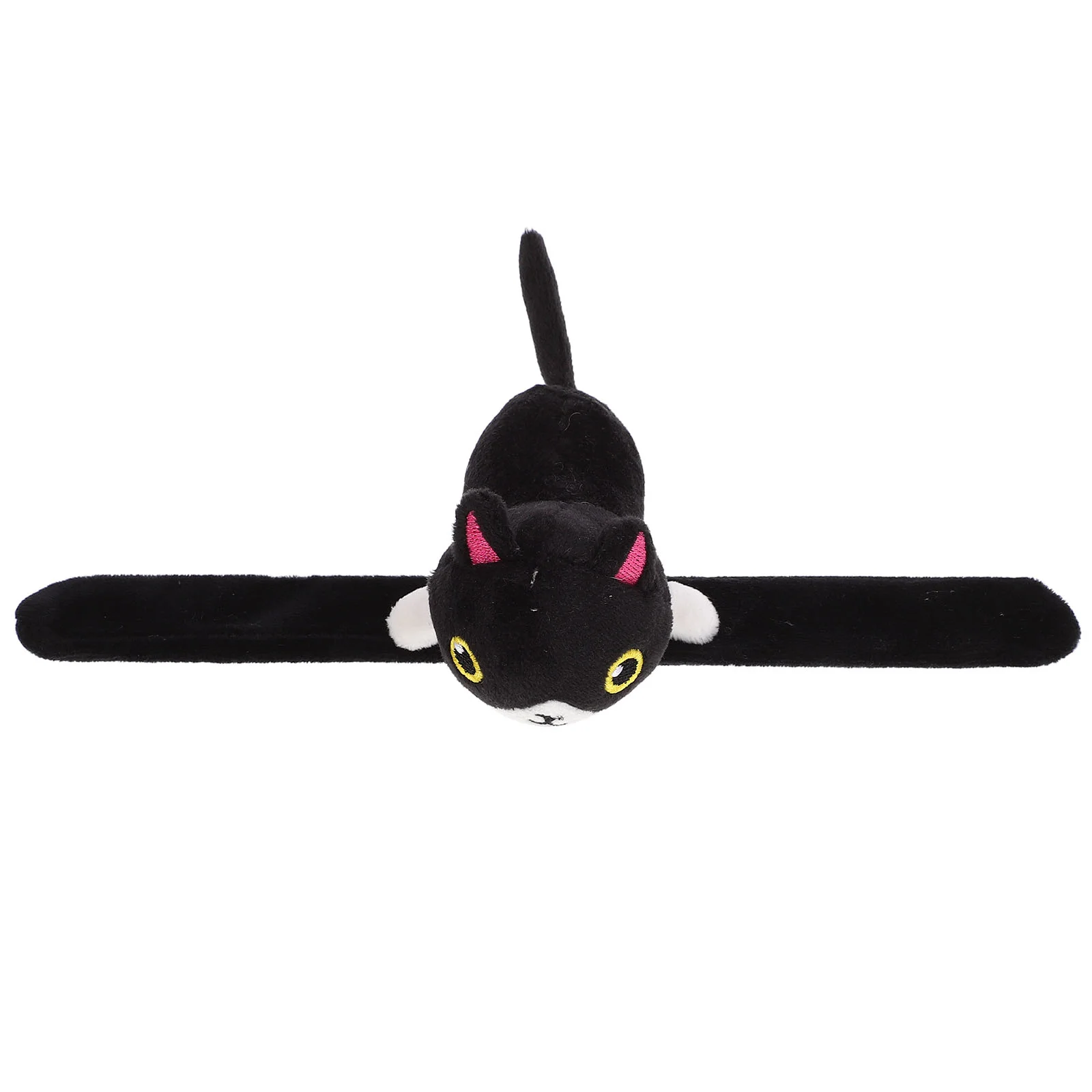 

Animal Tracking Bracelet Plush Ring Girl Hair Accessories Cartoon Slap Bracelets