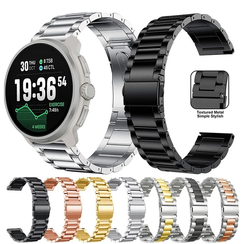 Stainless Steel Band, 20mm/22mm, Premium Edition