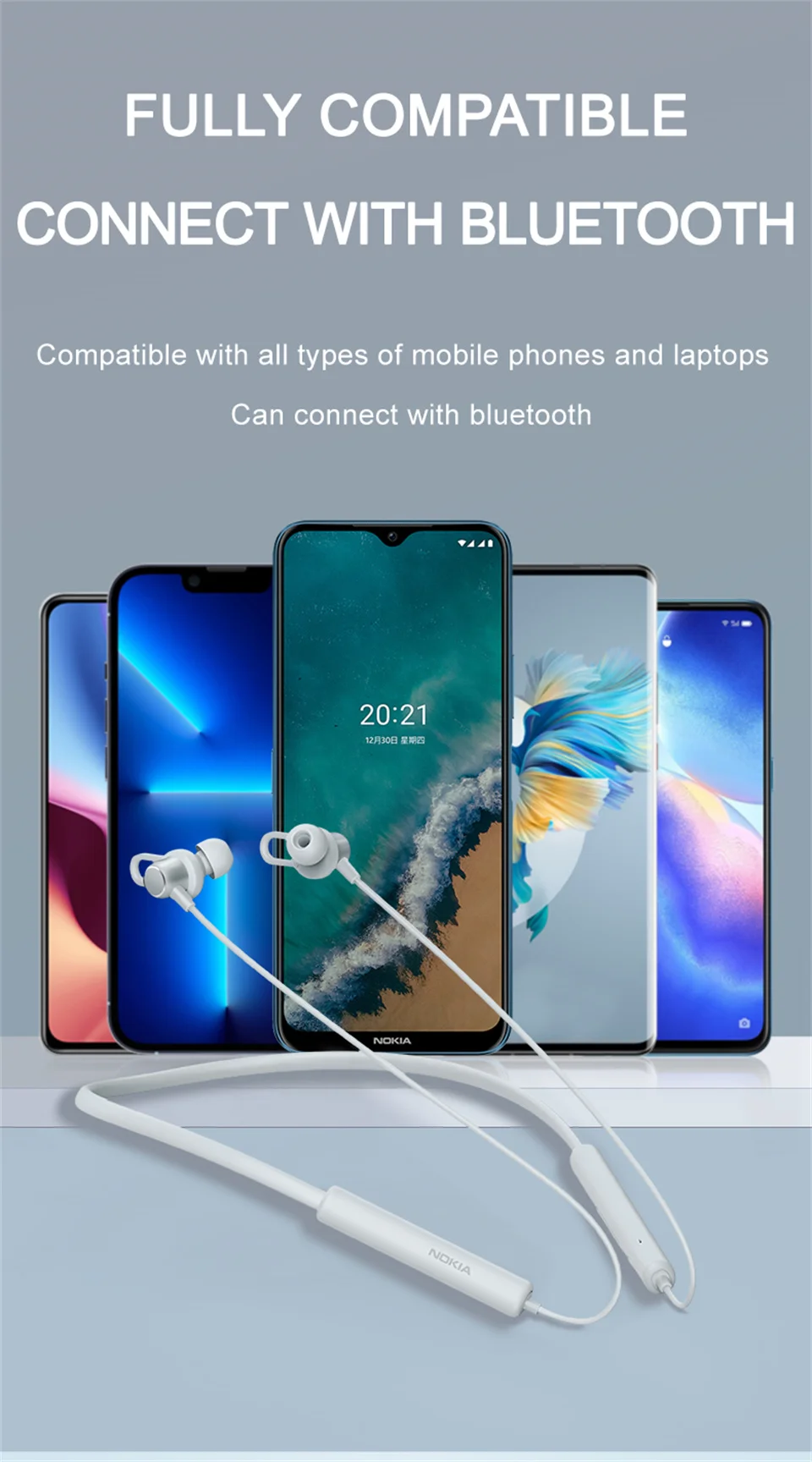 Nokia Essential Wireless Earphones E1502 Price in Bangladesh ShopZ BD