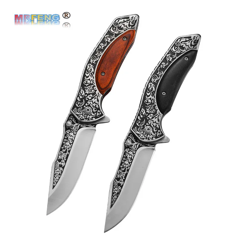 

Folding Knife Tactical Military Camping Survival EDC High HardnessSelf-Defense Survival Pattern Knife