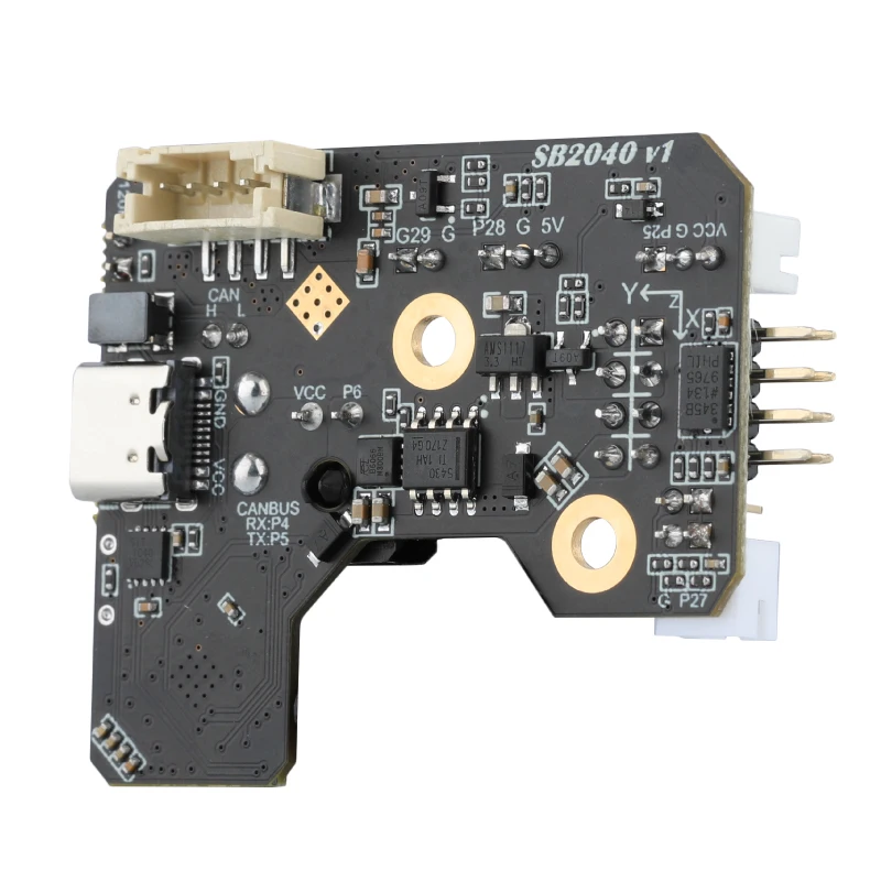 Fly-SB2040 V1ボードvoron 2.4 R2トライデントstealthburner CW2押出機klipper hotend canbus  headtool usb PT1000