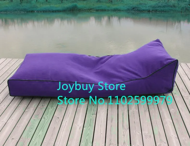 EXTRA LENGTH Long size outdoor bean bag chair , waterproof beanbag sofa seat, living room furniture set
