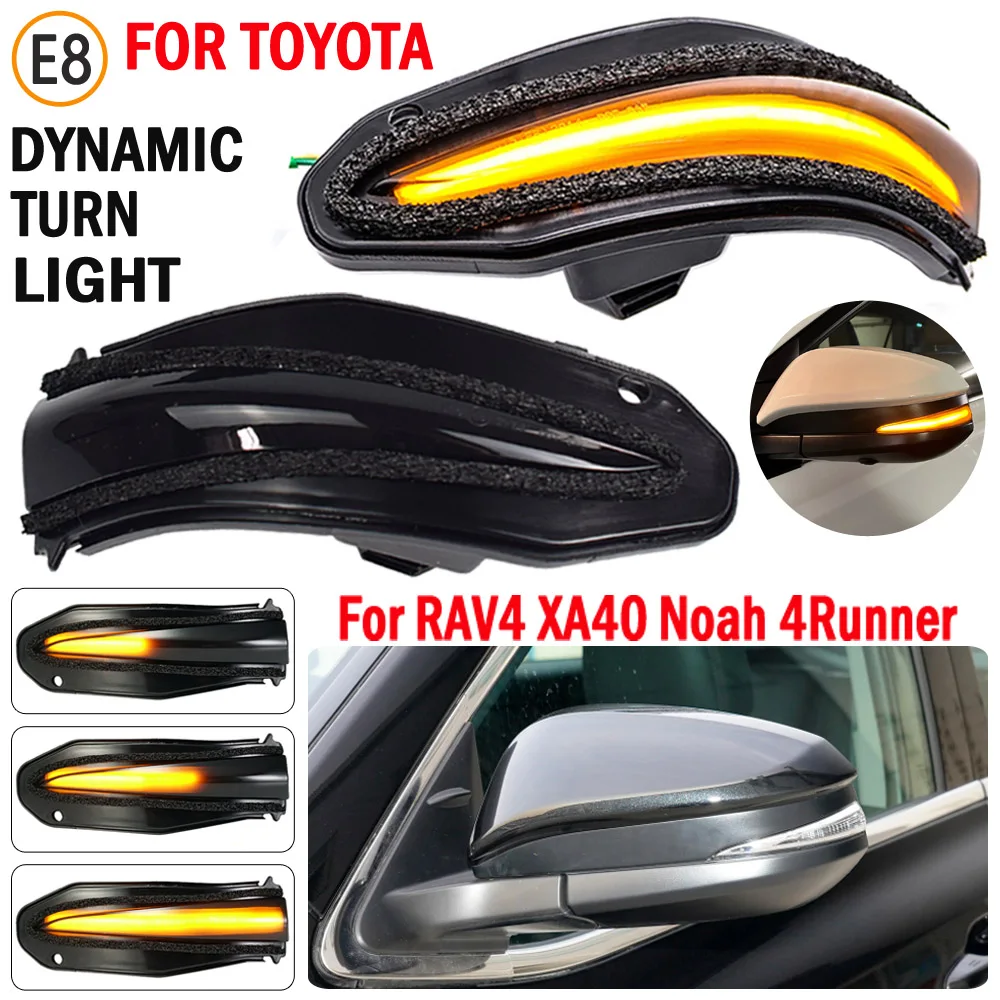 Led Dynamic Turn Signal Light Flowing Water Blinker Flashing Light For