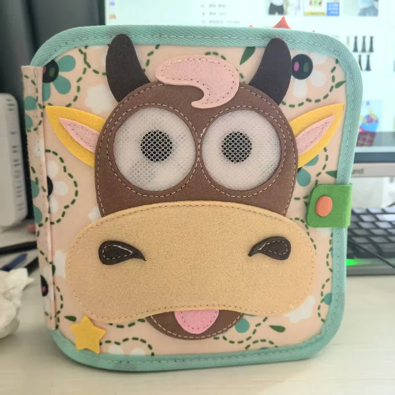 Baby Toy Soft 3D Cloth Book First Book Montessori kojence časná barva kognitivní vzdělávací hračky učení základní životní d