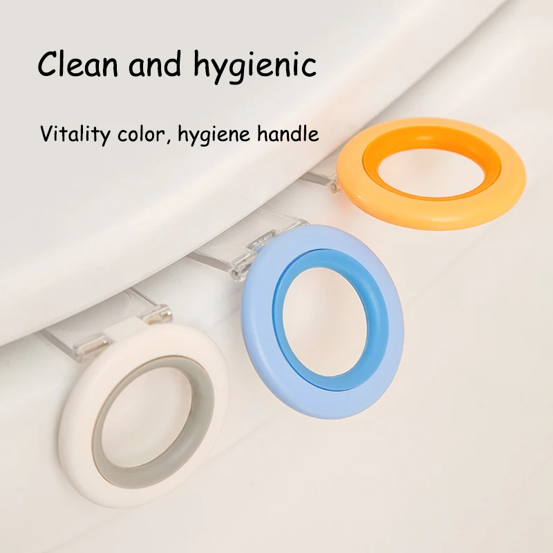 

Toilet Lid Lifter Seat Handle Holder Toilet Lid Lift Tool Seat Ring Flapper Bathroom Sanitary Closestool Holder Toilet Seat Lid