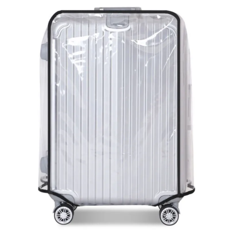 Luggage Cover 2023 Transparent PVC Luggage Covers Waterproof Trolley Suitcase Dust Cover Dustproof Travel Organizer Accessories 4