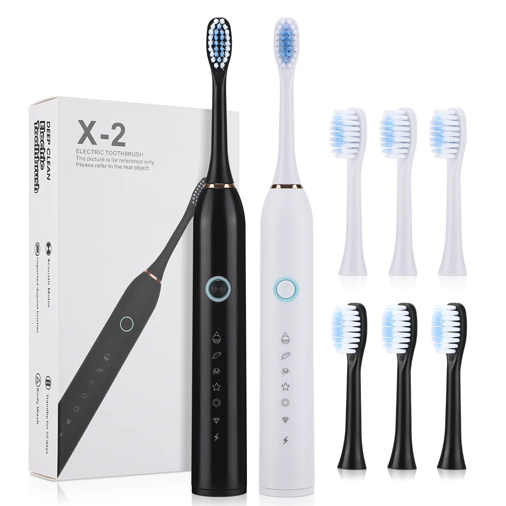 Portable Electric Toothbrush Teeth Cleaning Device IP67 Waterproof Type-C Charging Oral Care Portable Teeth Whitening Tool