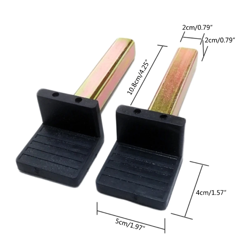 Wheel Support Frame Stand Motorcycle Swing Arm Lift Tripod Hooks U-style/L-style Hook Fork Swingram Spool Slider 1 Pair