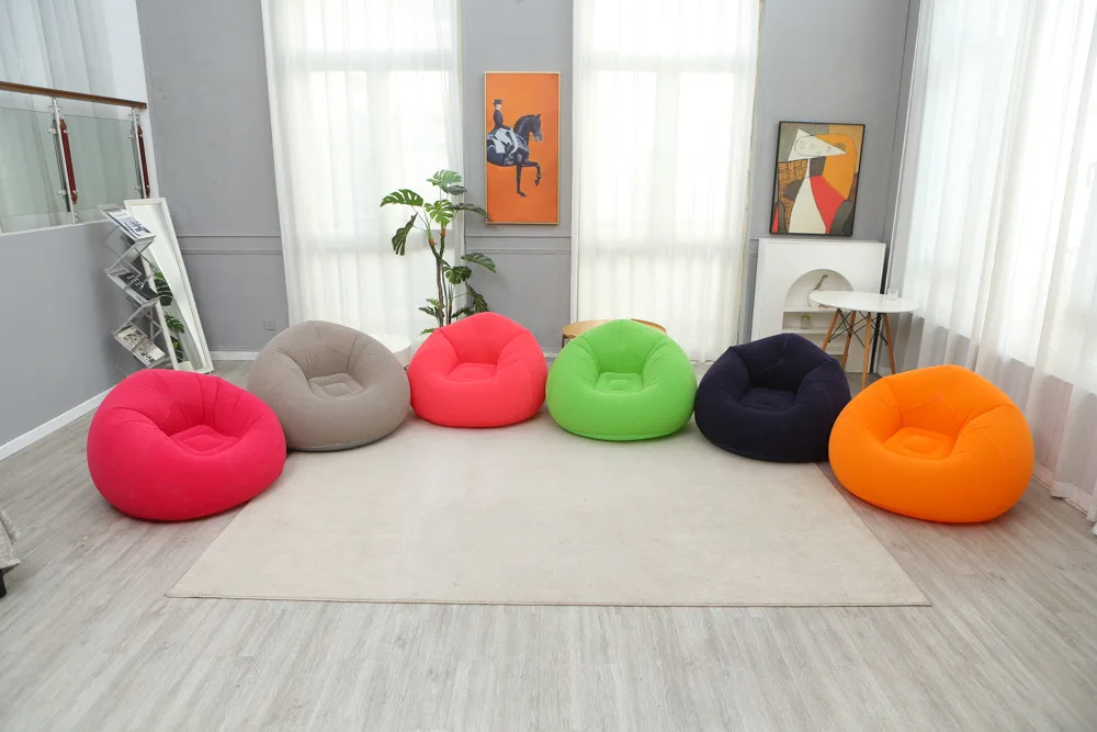 Description Picture 2 of itemLarge Lazy Inflatable Sofa Chairs Lounger Seat Bean Bag Sofas Pouf Puff Couch Tatami Living Room Supply