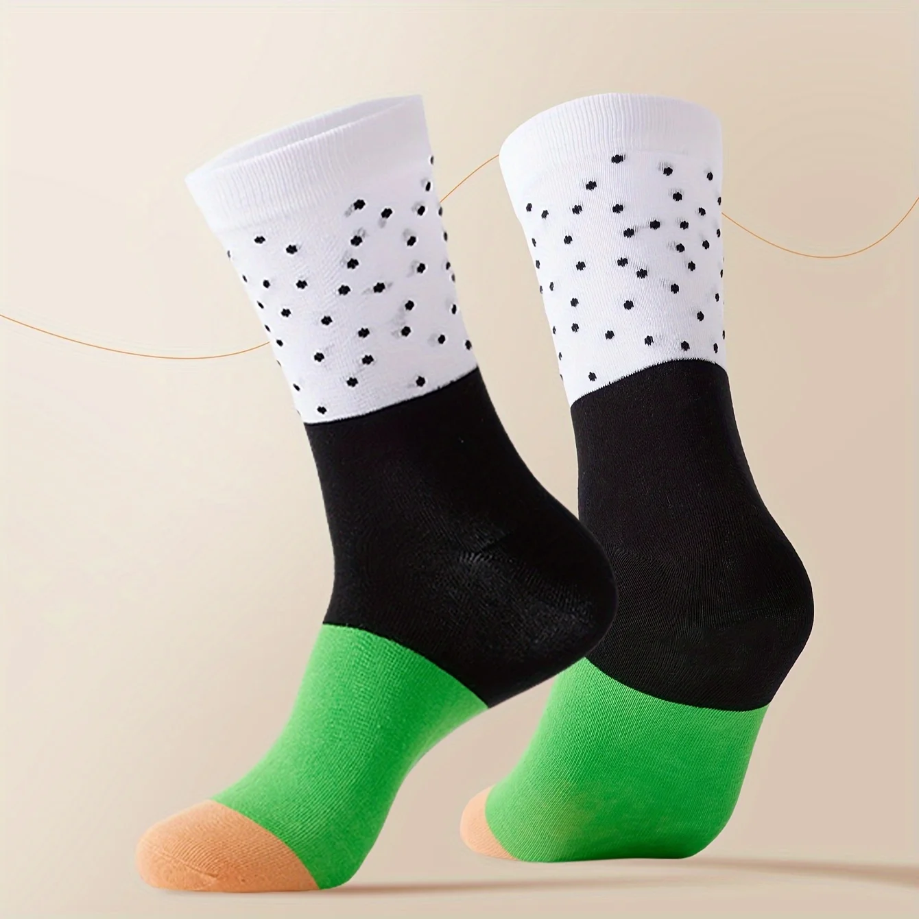 Socks Three Pairs Sushi Patterns For Men and Women Gift Socks For Friends Halloween All Season Collection