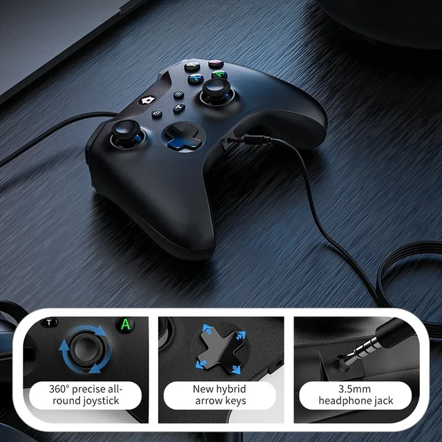 Xbox One Controller USB Wired Remote Gamepad X Box Serie S/X