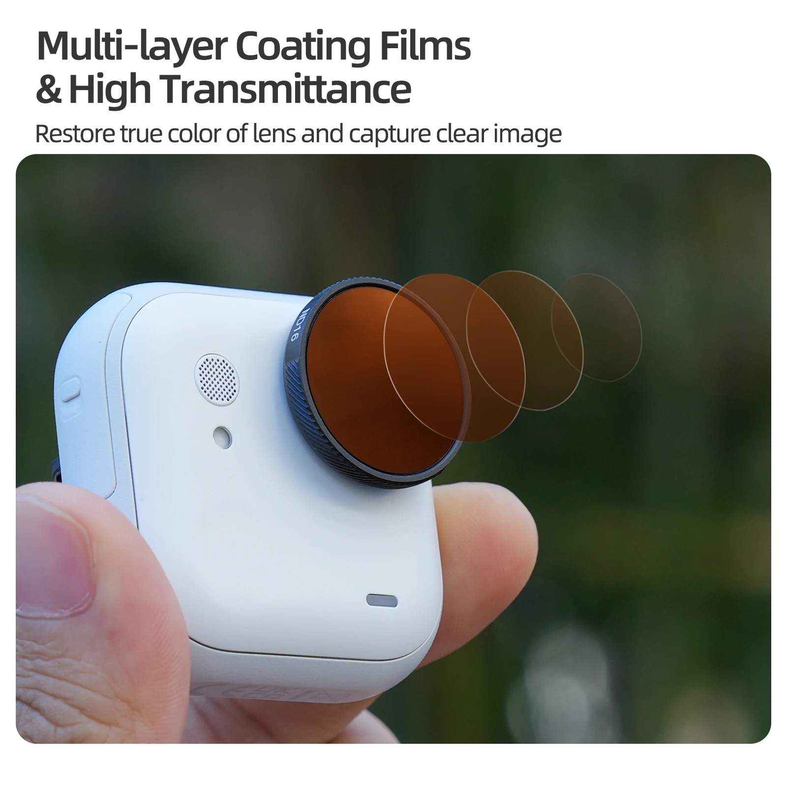 Objektivfilter-Set für Insta360 GO Ultra UV CPL ND 8 16 32 64 NDPL-Film-Kit Kamerafilter für Insta360 GO Ultra Zubehör – Detail 6
