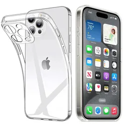 Premium Ultra-Thin Clear Silicone Phone Case - Soft Transparent Back Cover (For iPhone 7(8))