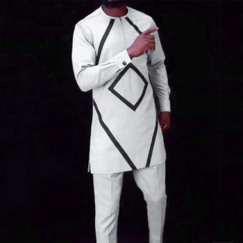 Jide Long Sleeve Dashiki Shirt and Pant