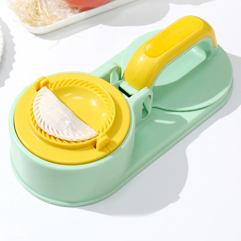 3 In 1 Kitchen Dumpling Mold Pressing Machine Manual Dough Presser Dumpling Wrappers Press Wrapper Manual DIY Skin
