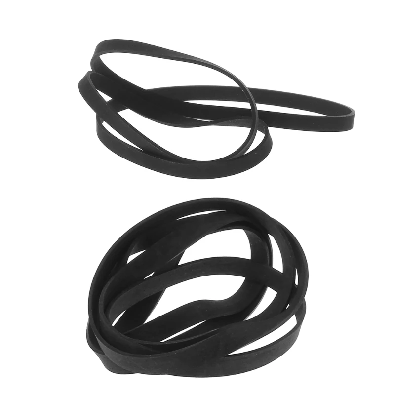 

2 шт., универсальные кассетные ленты шириной 5 мм, ремни в ассортименте, плоский резиновый ремень с общим приводом для Walkmans