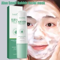 Aloe Bubble Facial Masks Moisturizing Deep Cleaning Removal Blackhead Nourishing Hydrating Mud Face Mask Skin Care