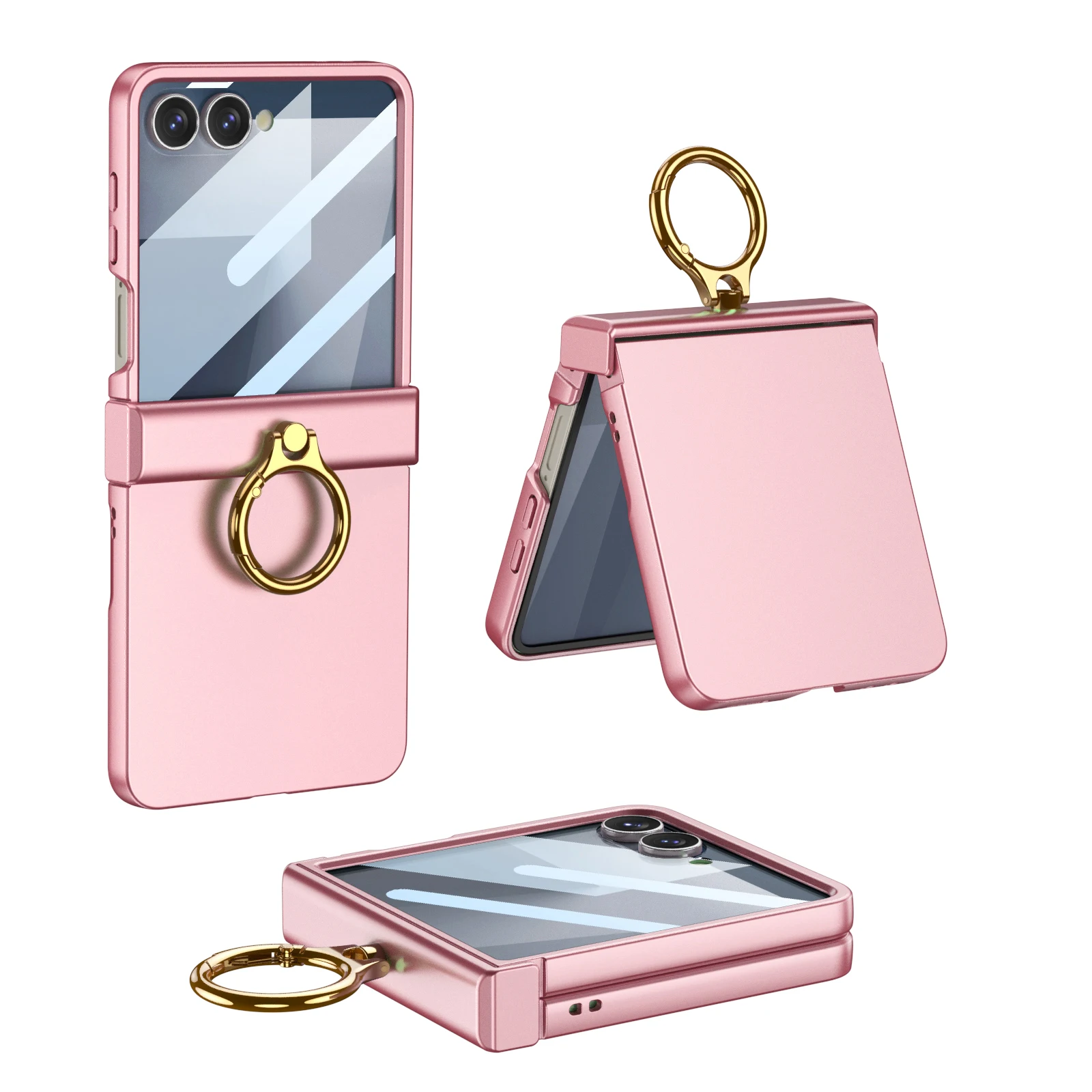 غطاء حماية نحيف و عصري لـ Samsung Z Flip 7 مع حماي...