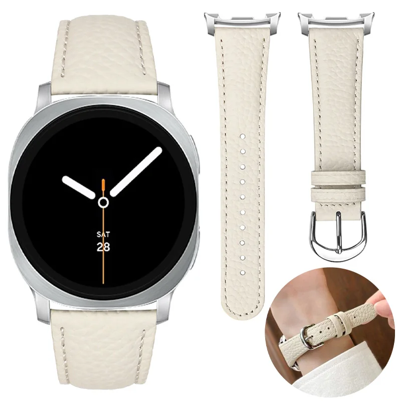 Premium Leather Strap Wristband - Classic Design, Quick Release