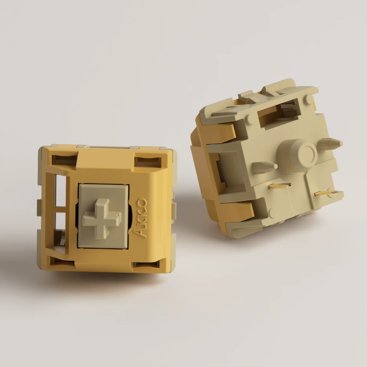 akko様 Akko Bittersweet スイッチ 5 ピン 48gf ミュート Thocky 触覚