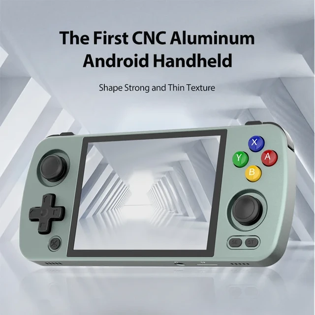 ANBERNIC RG405M Handheld Game Console Metal Case 128G eMMC Android 12 5G  WiFi