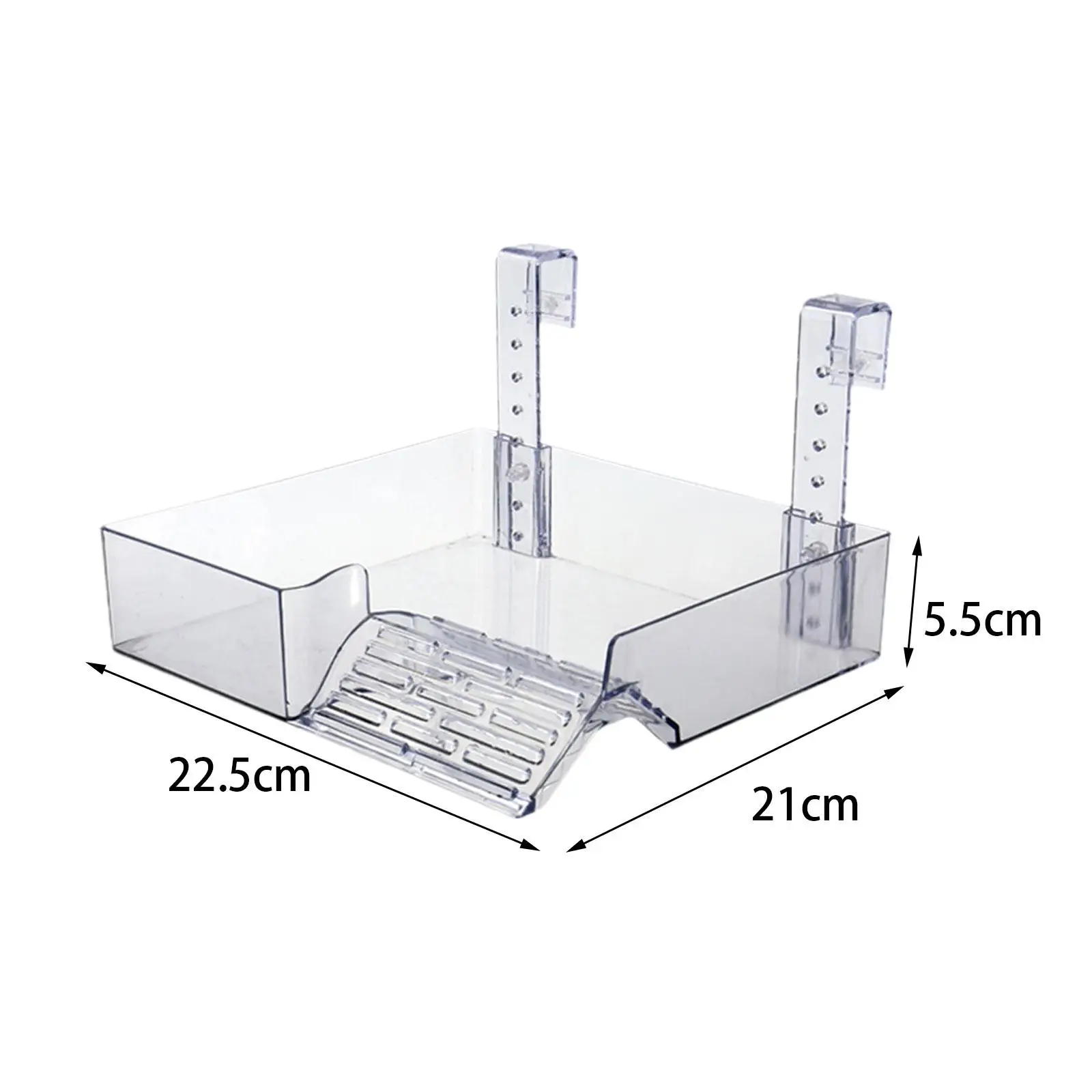 Hanging Turtle Basking Platform Resting Terrace Transparent Tortoise Ramp