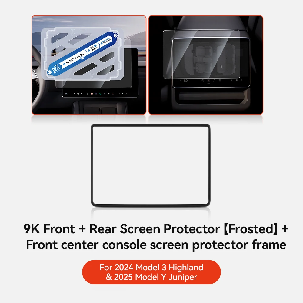 Frosted 3pcs