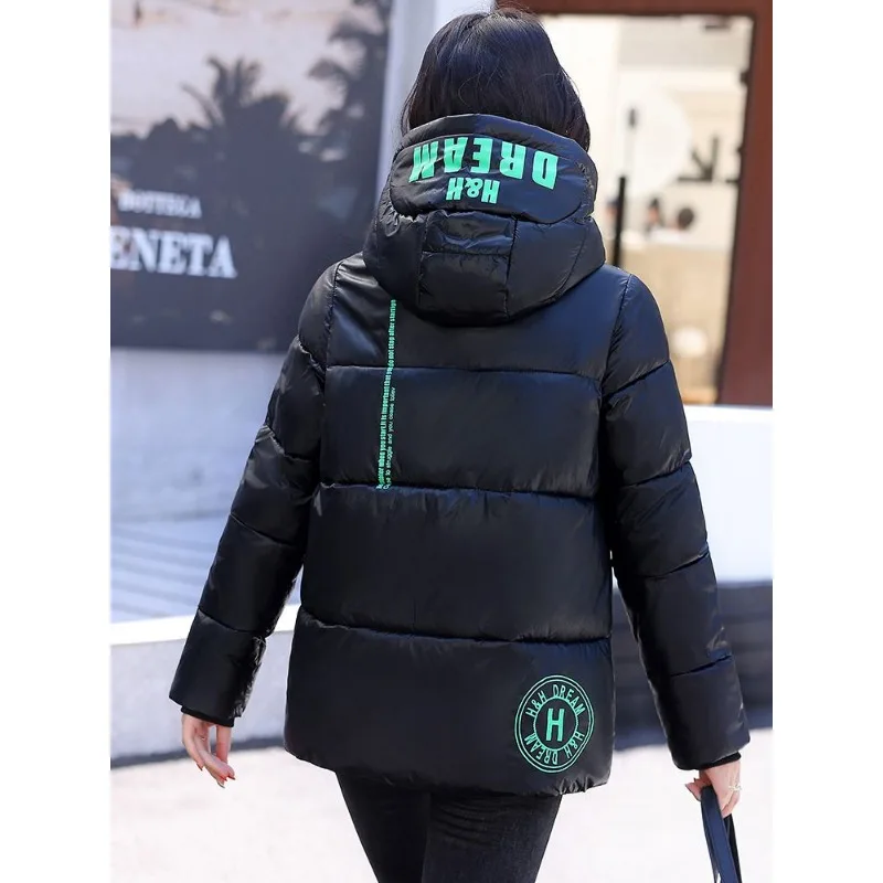 2023 New Women Down Jacket Winter Coat Female Warm Thick Parkas Given To Philandering Loose Outwear Fashion Hooded Overcoat