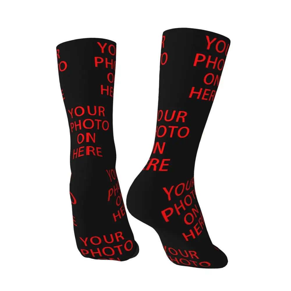 Custom Your Photo Mens Crew Socks Unisex Kawaii 3D Printed Customized Print Dress Socks 4 S452db25b20e140fdaa0eb604b8efefd9g