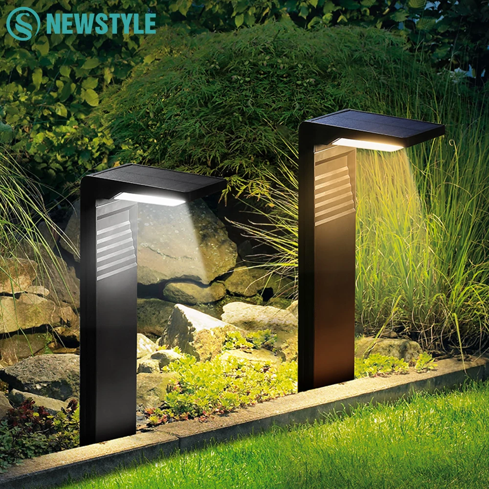 Solar Garden Pathway Lights Outdoor Bright Landscape Lighting Waterproof Solar Powered
