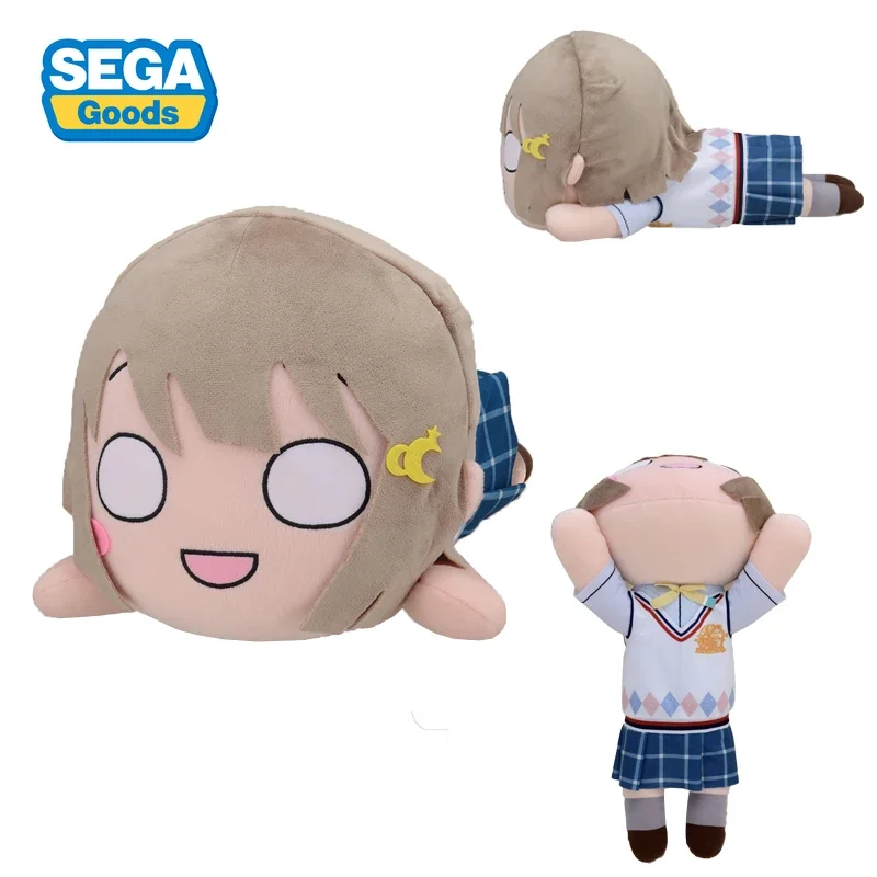 

В наличии оригинал SEGA Lovelive! Плюшевые игрушки для фестиваля школьного идола Nakasu Kasumi Fufu 40 см, аниме фигурка, плюшевые игрушки для детей, подарок