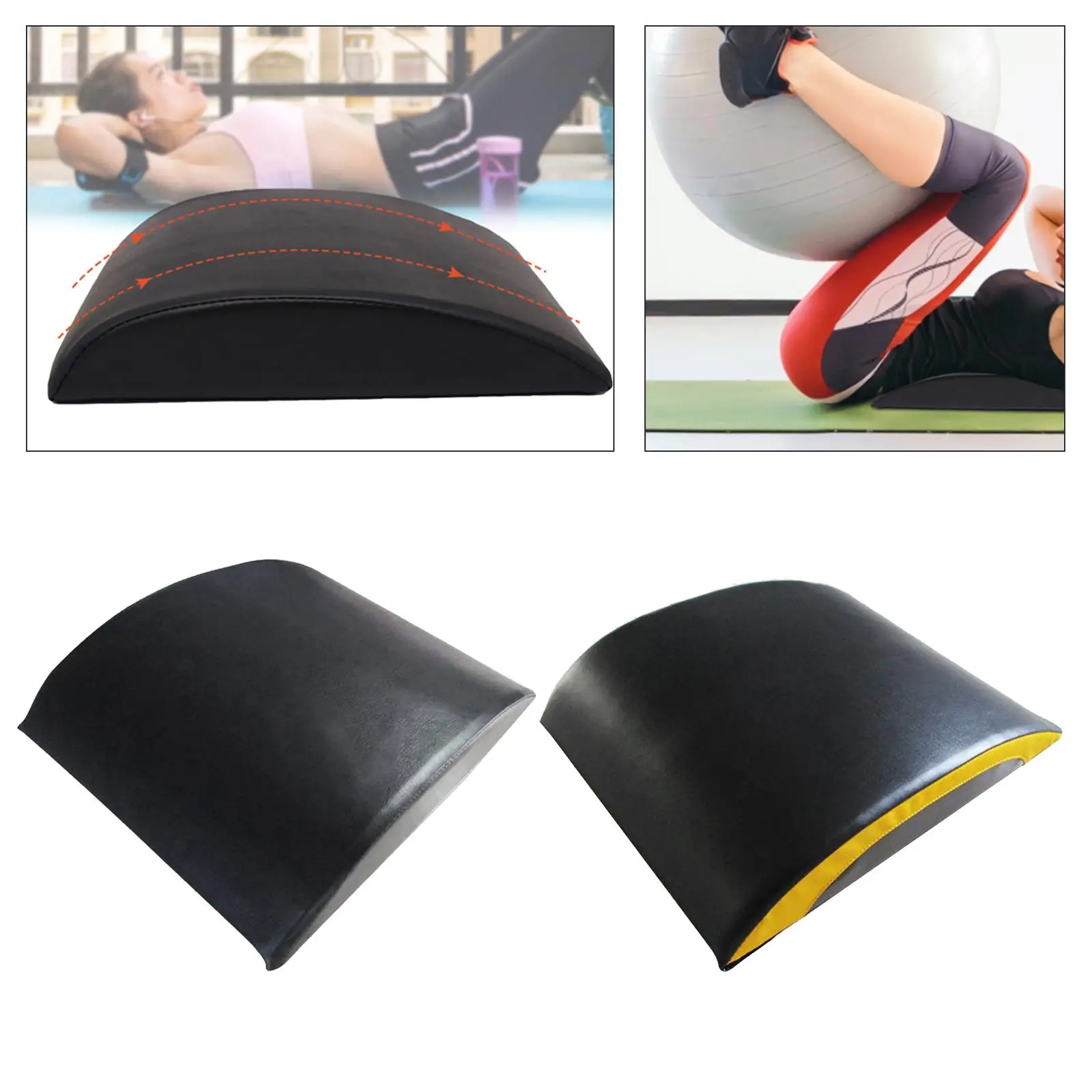 Premium AB Mat Sit-Up Benches Abdominal Exercise Mat Pad Belly Motion Workouts Gym Fitness Equipment Abdominal Exercise