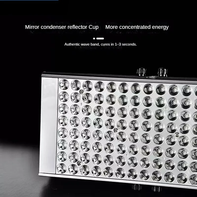 100W 200W 60W 속건 UV 자외선 경화 램프 365nm 395nm 접착제 레진 그린 오일 솔더 PCB 보드 코팅 LCD 스크린 페인트