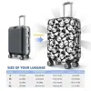 Cute Panda Suitcase Cover Cartoon Animal Travel Flight Useful Luggage Accesories Protection Xmas Gift 6