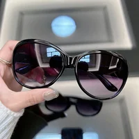 Lunettes de soleil rondes vintage pour hommes et femmes, lunettes de soleil miroir, mode punk, rétro, créateur de marque 1