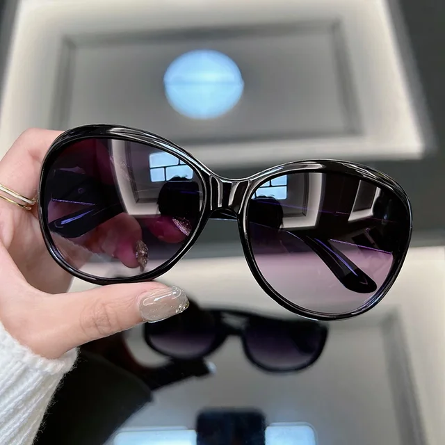 Lunettes de soleil rondes vintage pour hommes et femmes, lunettes de soleil miroir, mode punk, rétro, créateur de marque 1