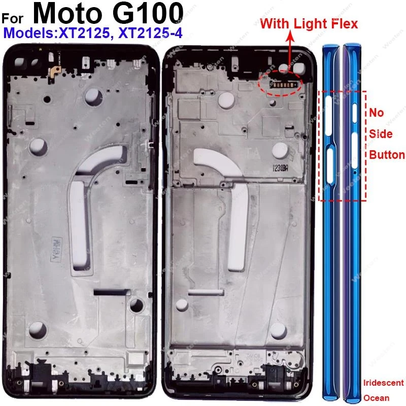 

LCD Front Frame Middle Frame For Motorola MOTO Edge 30 Neo XT2245-1 Middle Frame Cover LCD Bezel Panel Flex Cable Parts