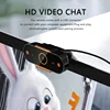 Computer Webcam HD 1080P Webcast Video Chat Tablet USB Webcam Built-in Microphone Clear Radio Can Be Used for Company Meeting 3
