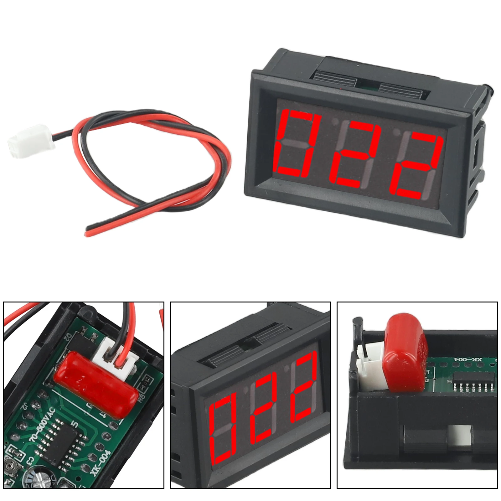 

Таблица напряжения, электронная панель дисплея и автоматическое отображение движений, цифровая таблица напряжения переменного тока на 2 линии, 500 В переменного тока, 70 В ~ в