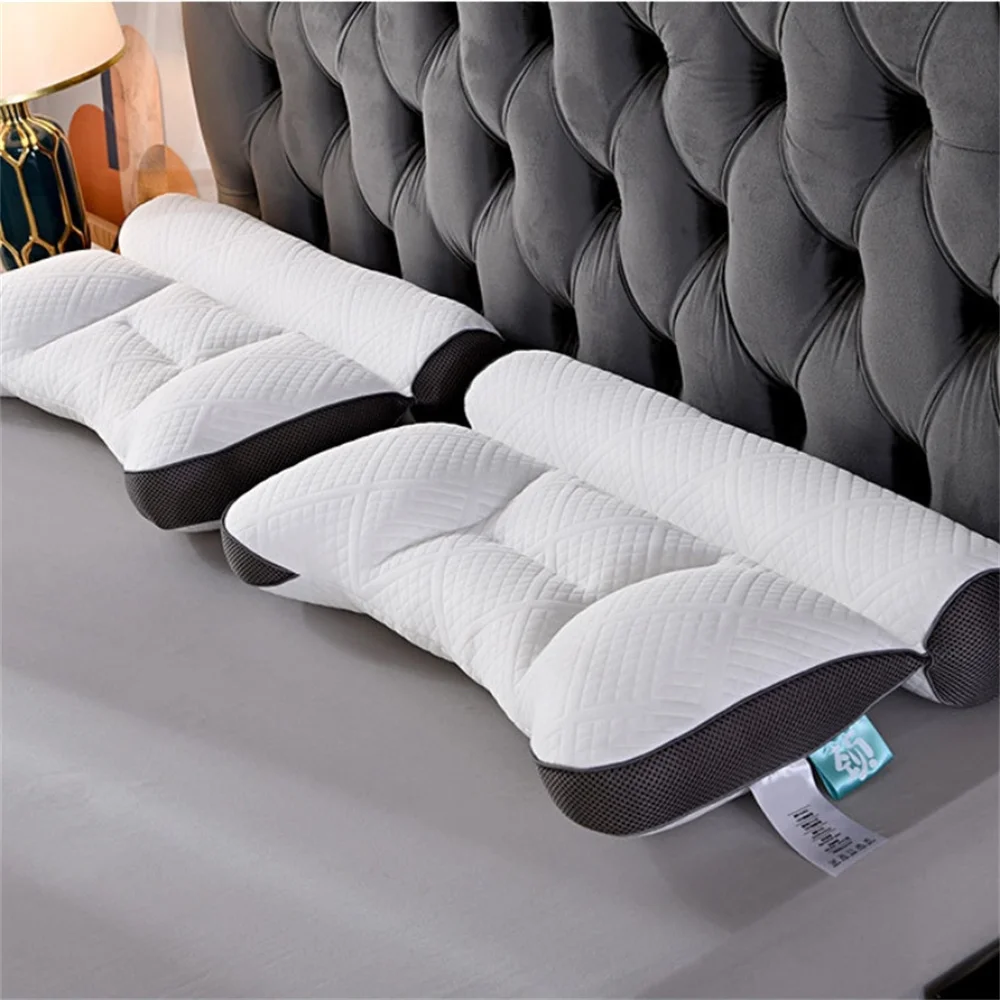 Memory Orthopedic Cotton Pillow 40X60cm Slow Rebound Soft Memory Slepping Pillows Ergonomic Shaped Relax The Cervical For Adult 2