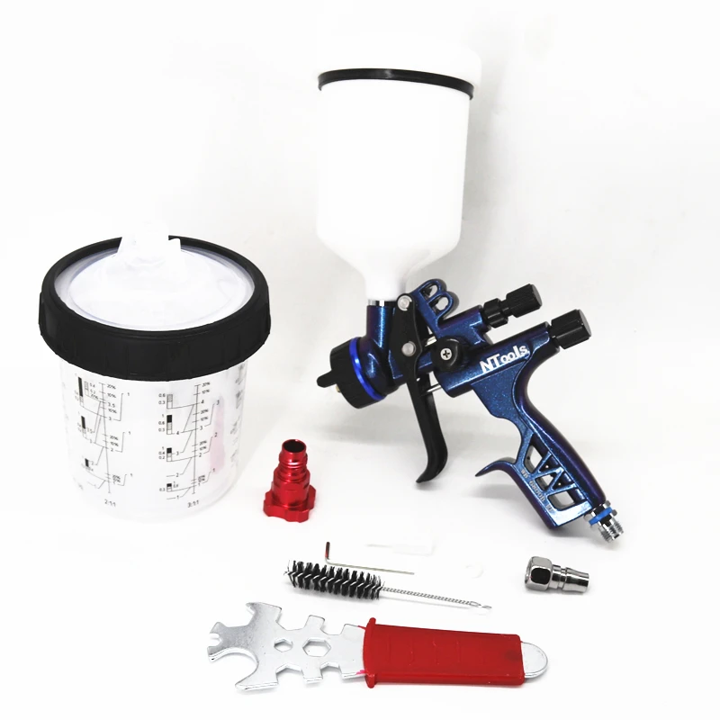 R500 LVLP Air Spray Gun Car Sheet Metal Paint Spray Gun 1.3mm Nozzle