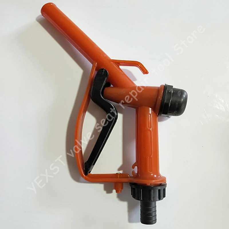 Plastic Manual Heavy Duty Fuel Nozzle Gun with Hook 25mm/20mm 1" 3/4