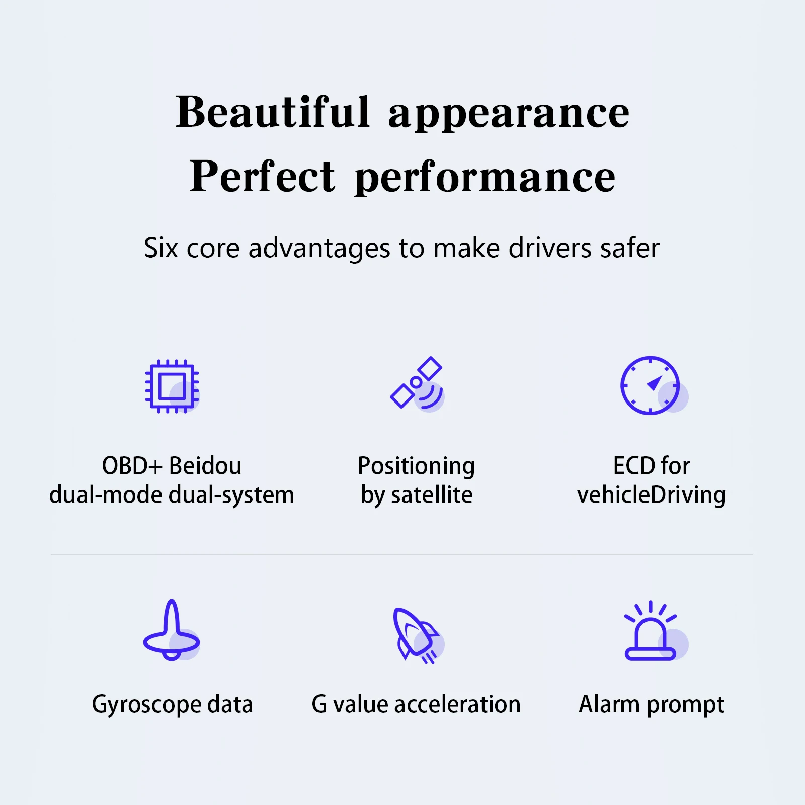 XS HUD 게이지 자동차 다기능 OBD+GPS 계기판 LED 스크린 속도계 터치 버튼 알람 기능 타입-C 연결