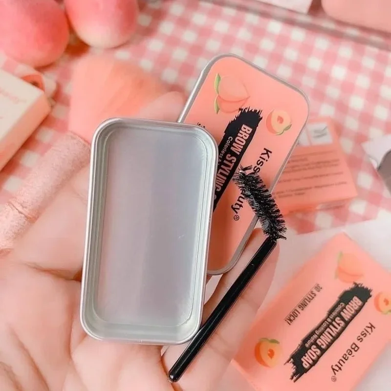 Eyebrow Soap Wax 3D Eyebrow Pomade Setting Gel Trimmer Fluffy Feathery Waterproof Long Lasting Fashion Women Makeup Tools