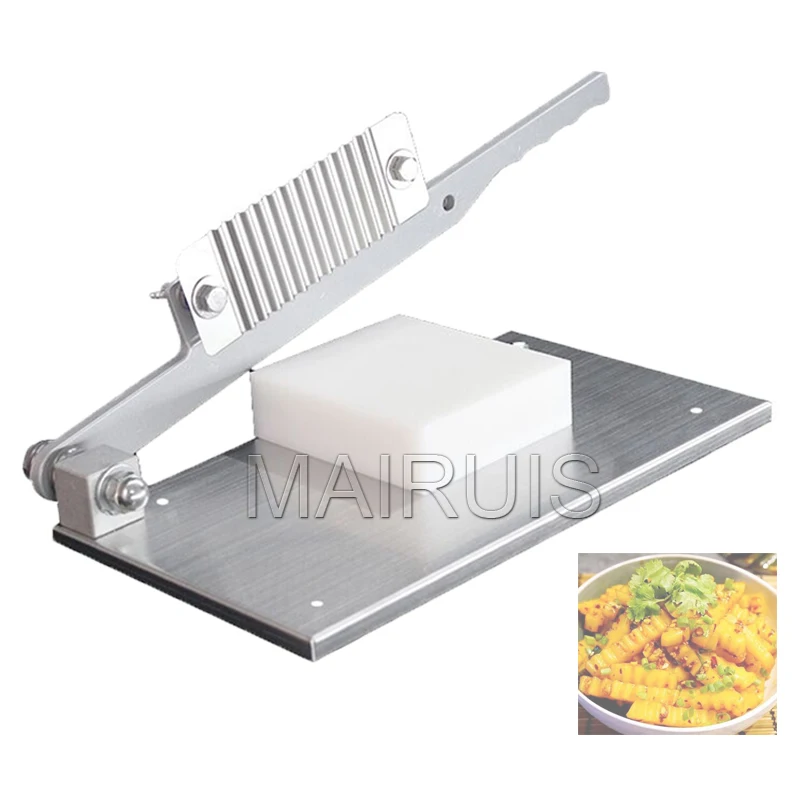 Potato Cutter Wave Edged Tool Stainless Steel French Fry Cutter