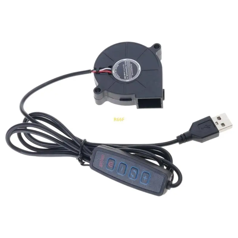50x50x15mm USB 팬 5V 브러시리스 5015 냉각 PC 컴퓨터 케이스 3D 프린터 CPU 라디에이터 조정 가능한 속도 3500RPM