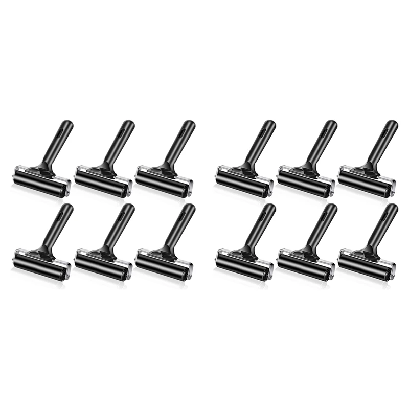 A82I-Rubber Roller For Crafting For Printmaking Gluing Inking Blocks Carved Surfaces Stamping Paintings